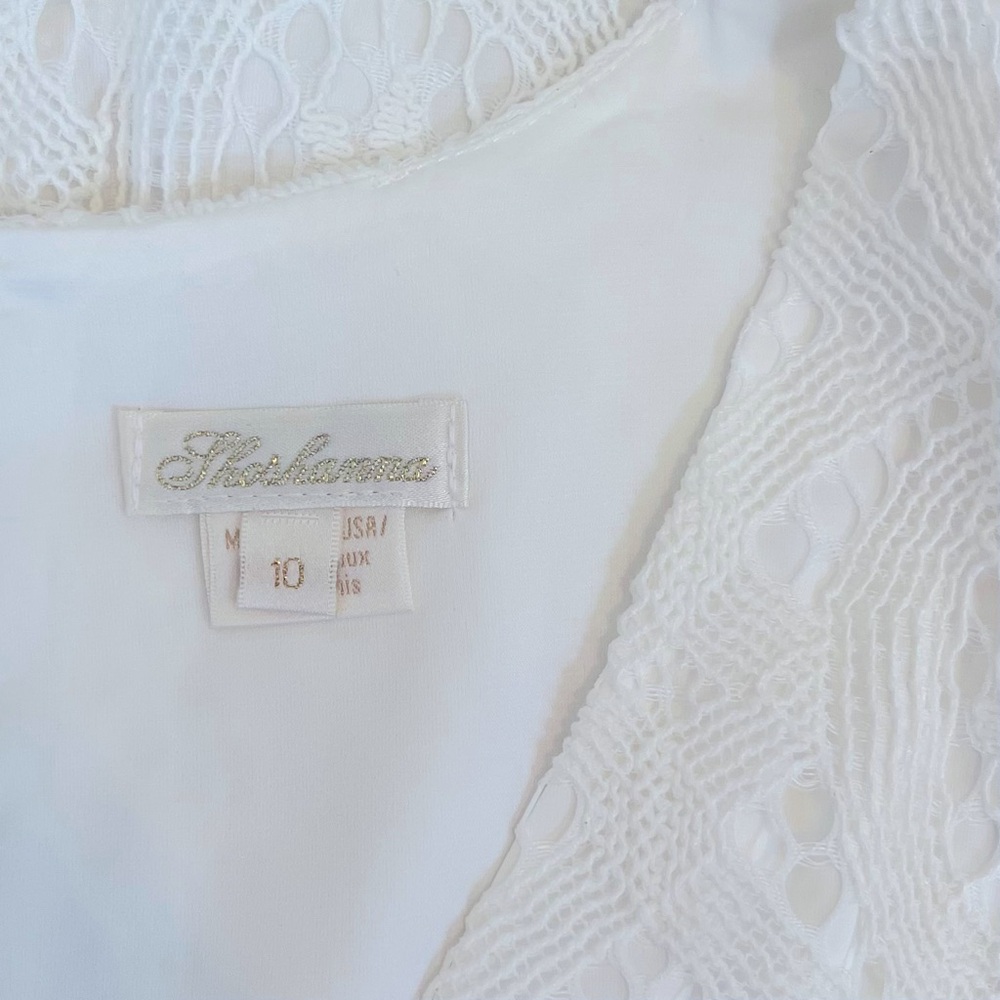 Shoshanna Ines Lace Dress in Ivory - Picture 8 of 10